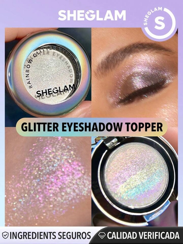 SHEGLAM Sombra de ojos con purpurina Over the Rainbow