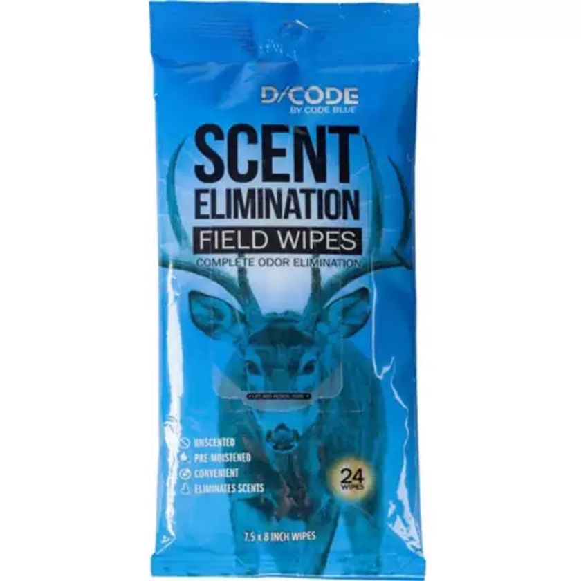 Code Blue Scent Elimination Field Wipes