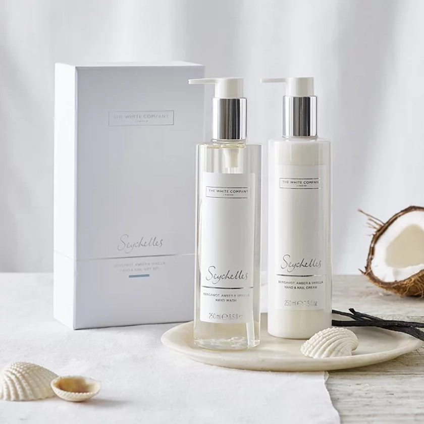 Seychelles Hand & Nail Gift Set | Body Lotion | The White Company