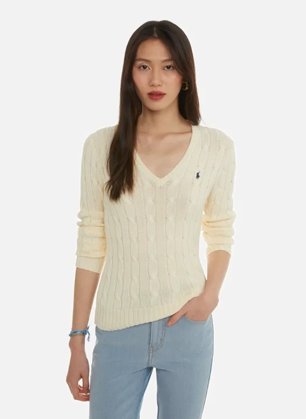 Pull en maille | Beige