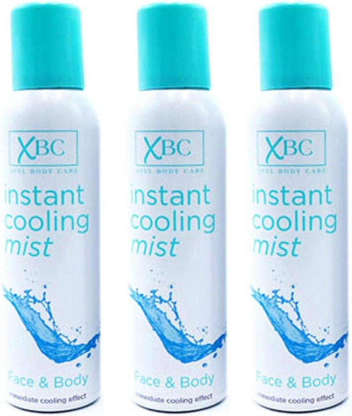 XBC Cooling Mist Spray, 150ml - Pack of 3