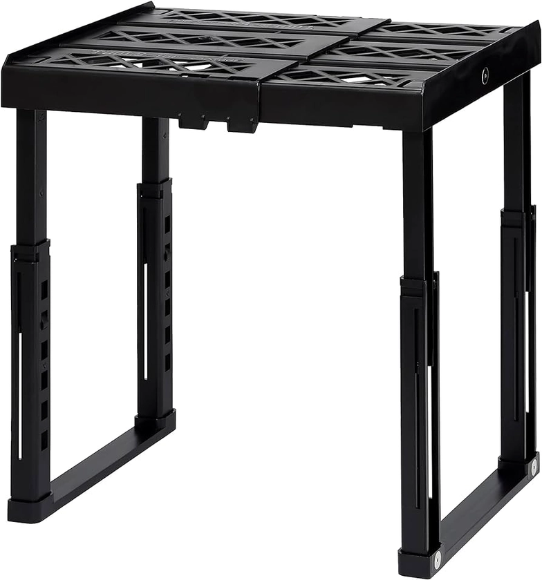 Amazon.com : Tools for School Adjustable Locker Shelf Strong ABS Plastic - Width Adjusts from 8"-12.5" & Height Adjusts from 10"-14" - Patented Design - Beware of Cheap IMITATIONS - (Black) : Office Products