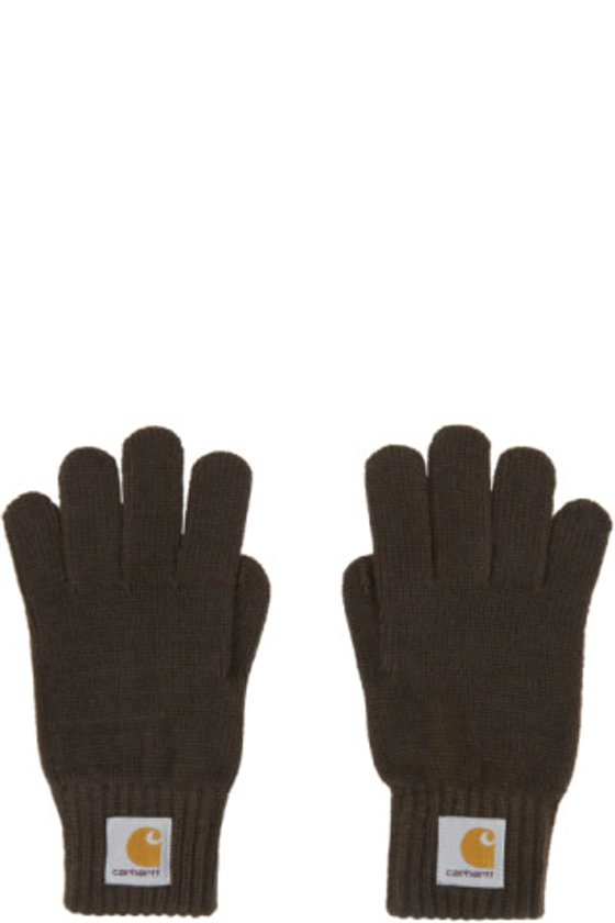 Carhartt Work In Progress - Brown Watch Gloves