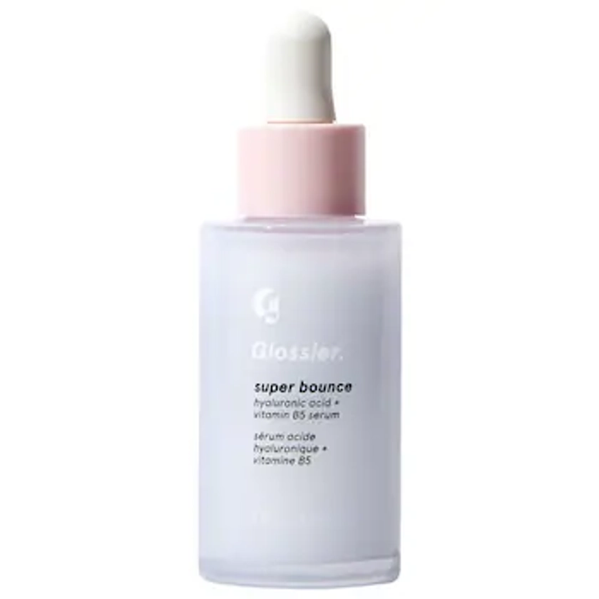 Super Bounce Hyaluronic Acid + Vitamin B5 Hydrating Face Serum - Glossier | Sephora