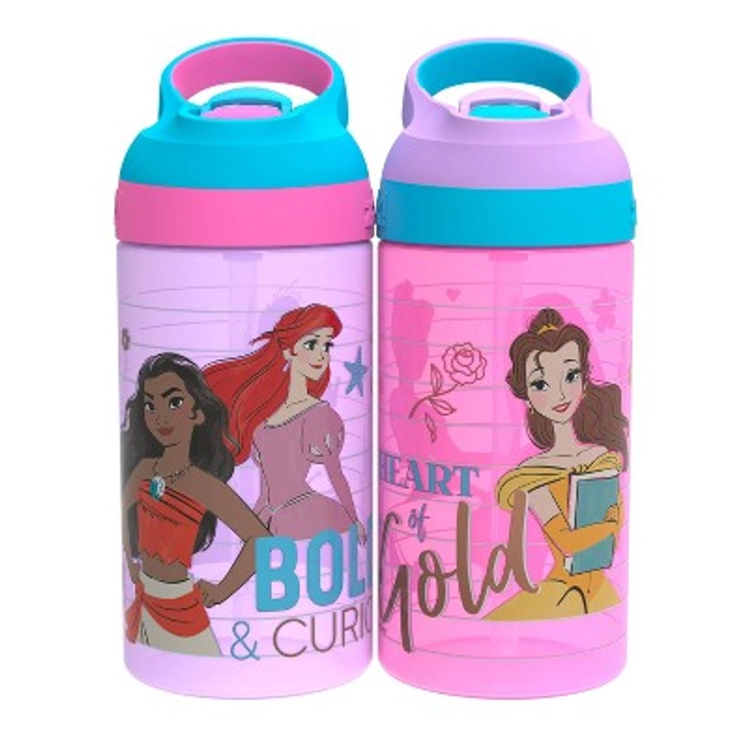 2pk 16oz Atlantic Portable Drinkware Bottle 'Princess' - Zak Designs