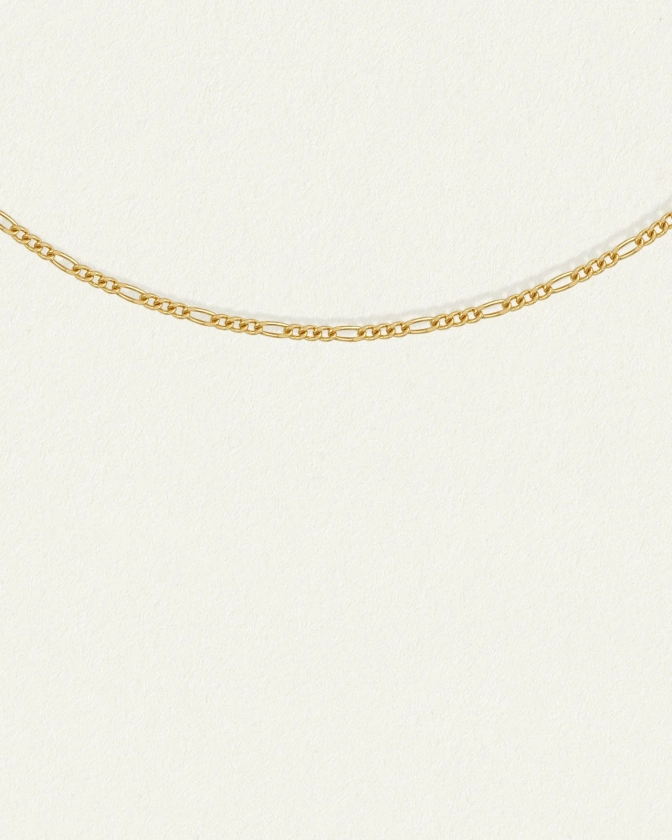 Gala Chain Necklace Gold Vermeil