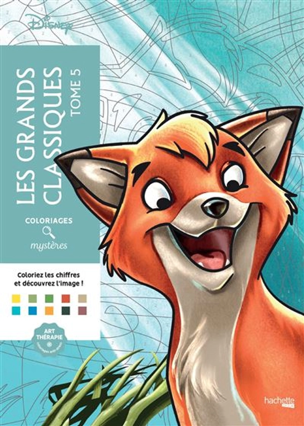 Les Grands Classiques Disney - Tome 5 : Coloriages mystères Disney - Les Grands classiques Tome 5