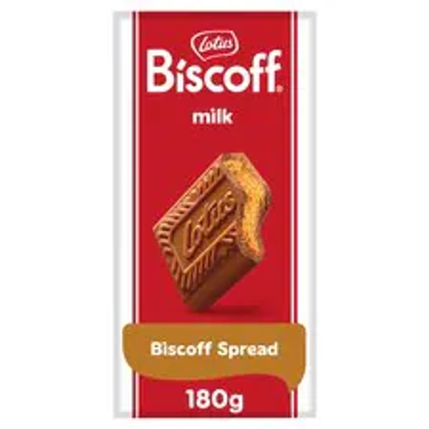 Lotus Biscoff Milk Chocolate with Biscoff Cream 180g