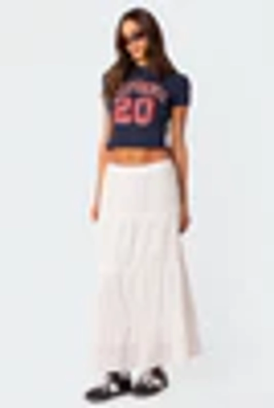 Charlotte Tiered Maxi Skirt