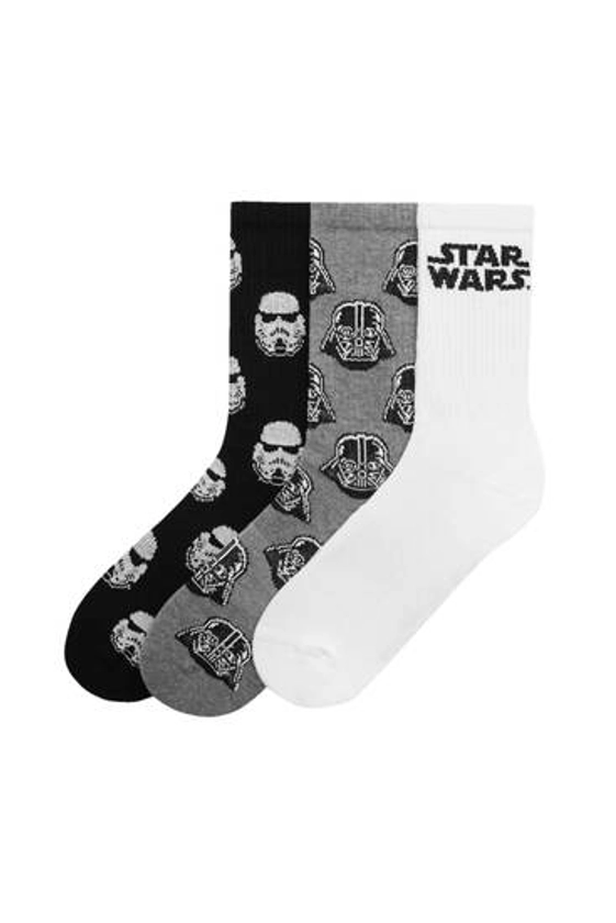 Pack of 3 pairs of Star Wars socks - pull&bear
