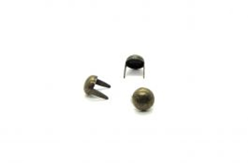 stud - Dome Small 5/16 Antique Brass