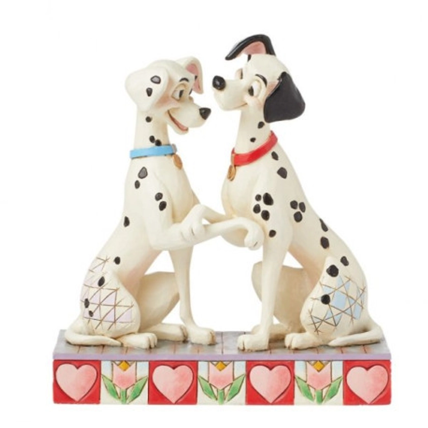 Pongo Et Perdita - Disney Traditions 101 Dalmatiens