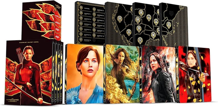 The Hunger Games: The Ultimate Steelbook Collection