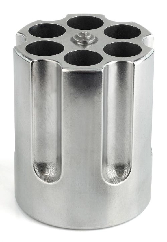 Buy Caliber Gourmet Caliber Gourmet Cylinder Pen Holder Silver Aluminum 325 x 275 Pistol Cylinder Online