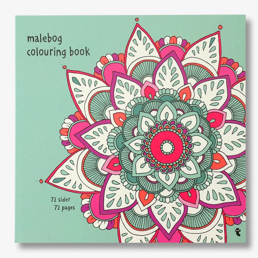 Livre de coloriage avec motifs artistiques - 72 pages - 22 x 22 cm