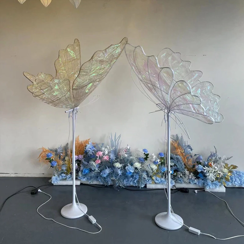 Creative Decorative Luminescent Butterfly Floor Lamp - CharmyDecor- CharmyDecor