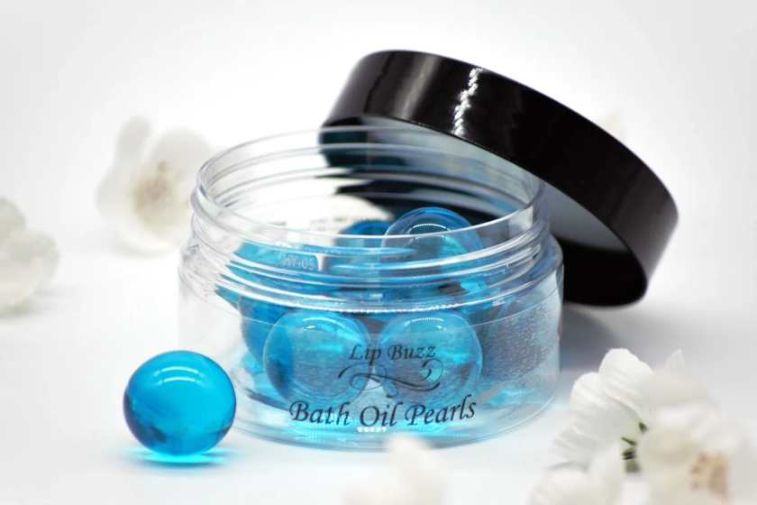 Clear Ocean Fishes Oil Beads | Essential Bath Oil Pearls