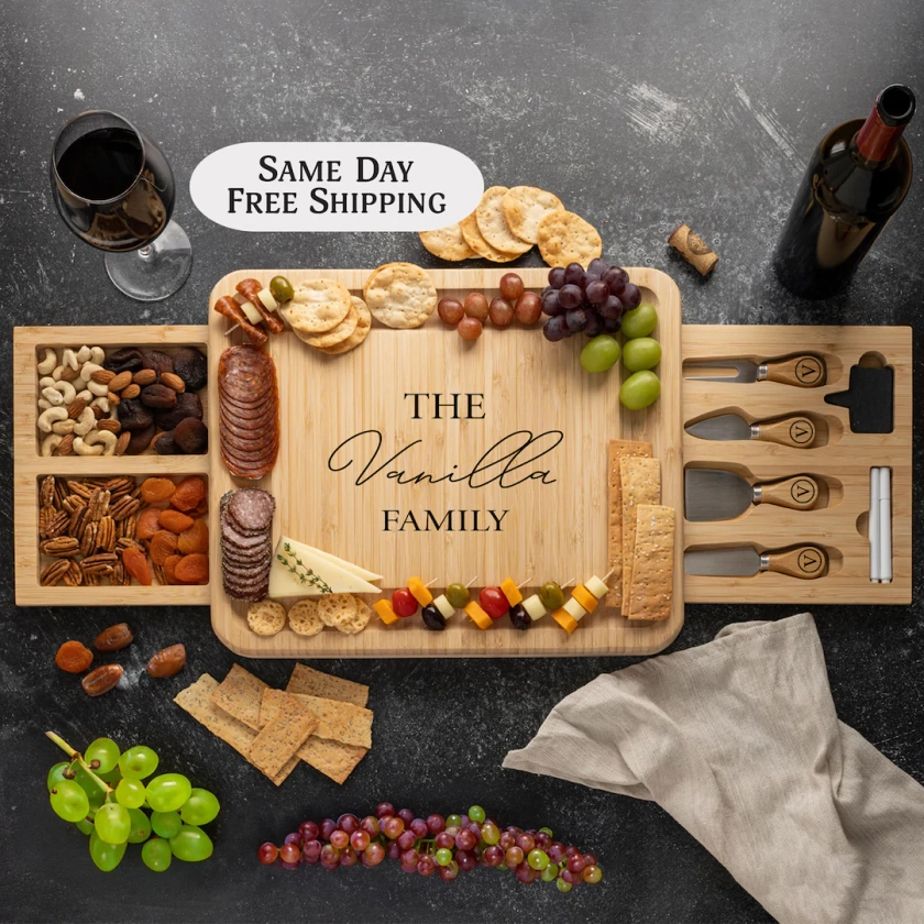 Handwriting Board, Christmas Gift, Personalized Charcuterie Board, Handwriting Gift for Her, Engraved Cutting Board, Home Sweet Home Gift - Etsy