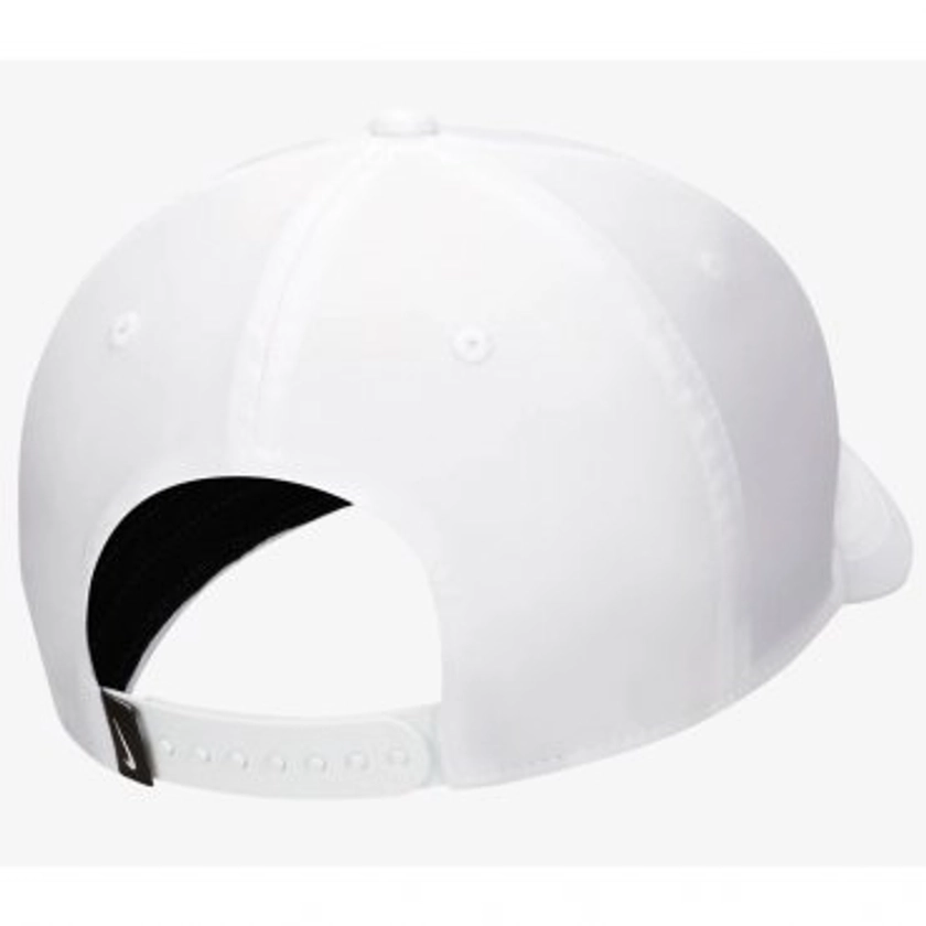 Nike Golf Dri-Fit Rise Snapback Cap White | Nike Golf Caps | Nike Accessories