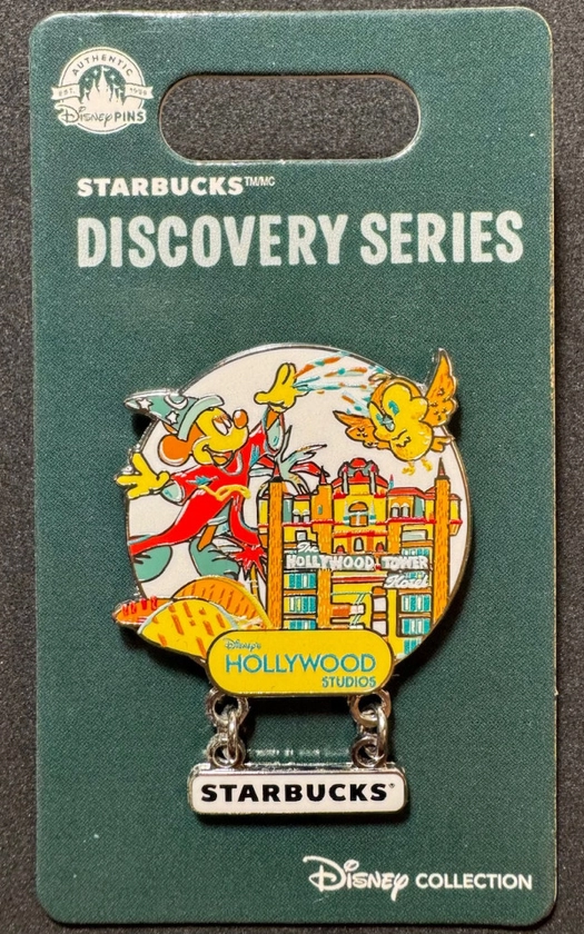 74054 - Hollywood Studios - Starbucks Discovery Series - Walt Disney World Disney Pin