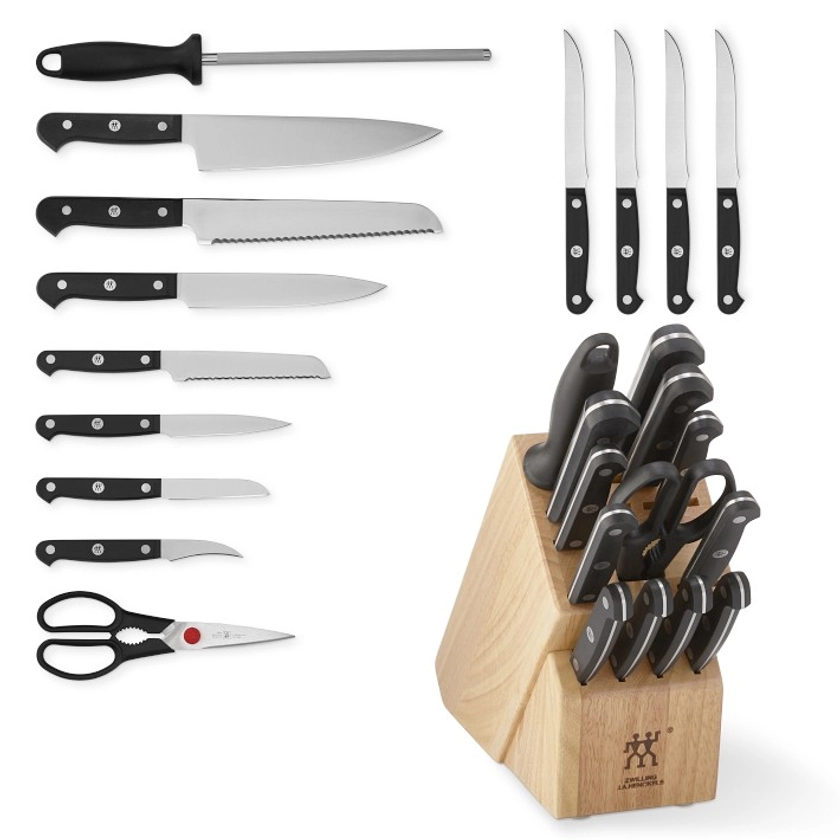 Zwilling Gourmet Knives, Set of 14