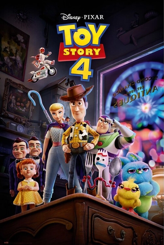Poster Toy Story 4 - One Sheet | Wall Art | 3+1 FREE | UKposters