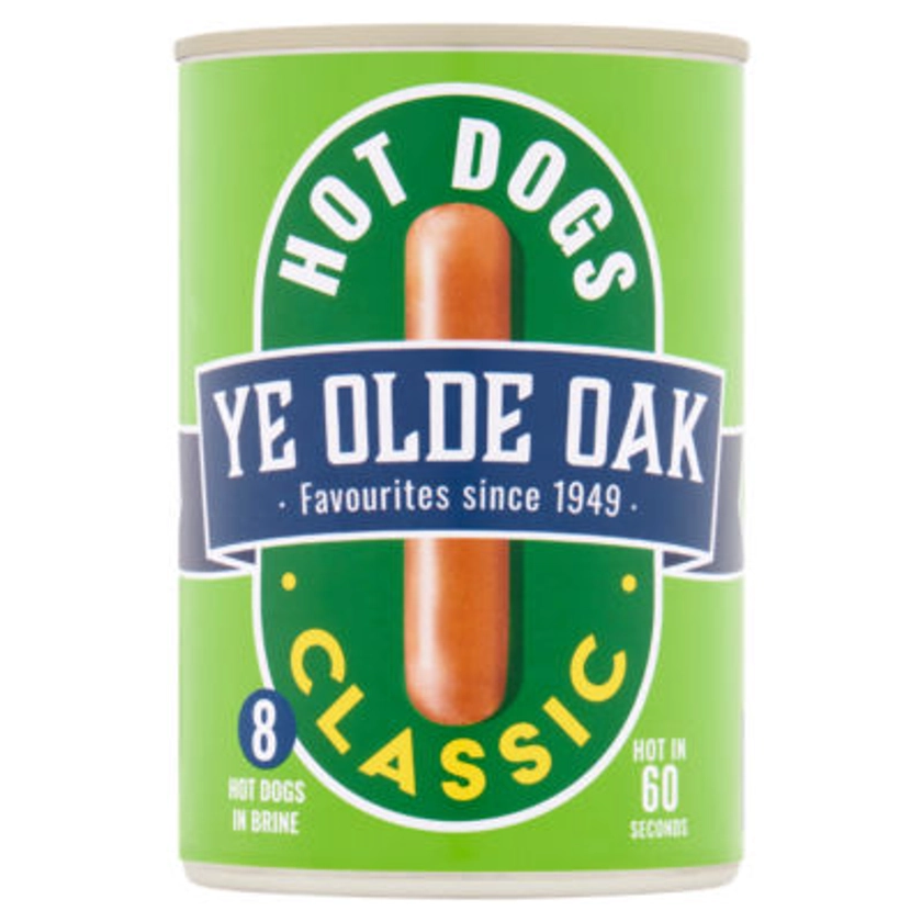 Ye Olde Oak Classic Hot Dogs in Brine - ASDA Groceries