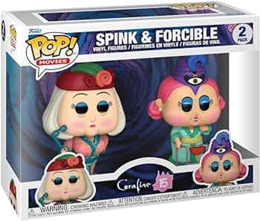 Funko Pop! Movies: Coraline 15th Anniversary - Spink & Forcible 2-Pack
