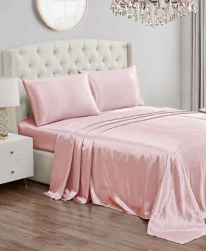 Juicy Couture Satin Sheet Sets - Macy's 