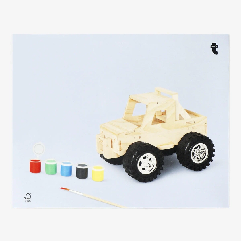 DIY Monster Truck avec peinture - 40 pcs