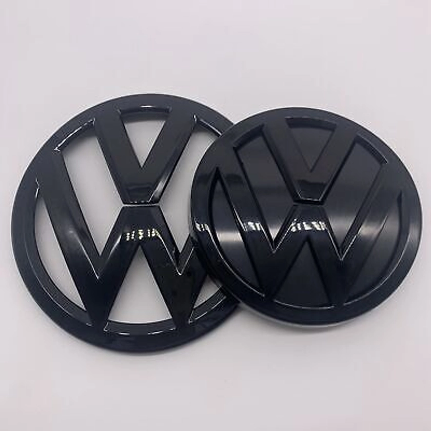 New Glossy Black Front and Rear Badge Emblem for VW MK7 GTI GOLF7 set 5G0853601 | eBay