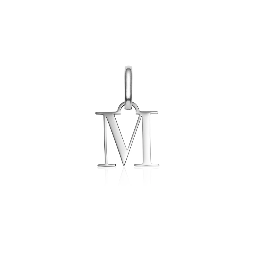 Letter Pendant (Silver)