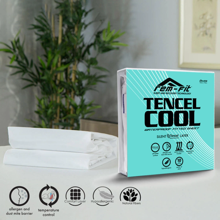 REM-Fit Tencel Mattress Protector, Single | Costco UK