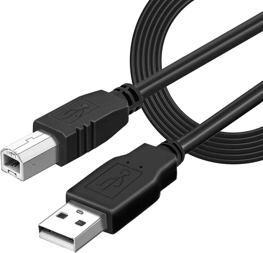 cablepelado – Câble USB 2.0 pour imprimante A/M-B/M 3 mètres noir : Amazon.fr: Informatique