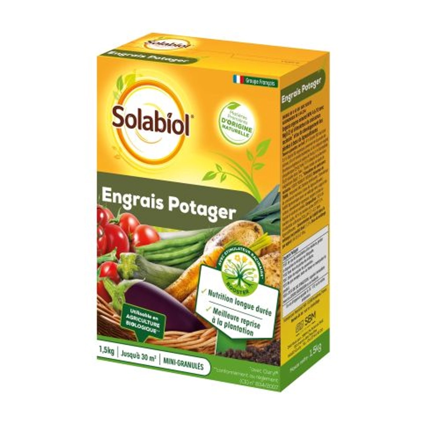 Engrais potager Solabiol 