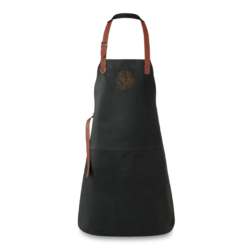 Cooking with Chefa leather apron