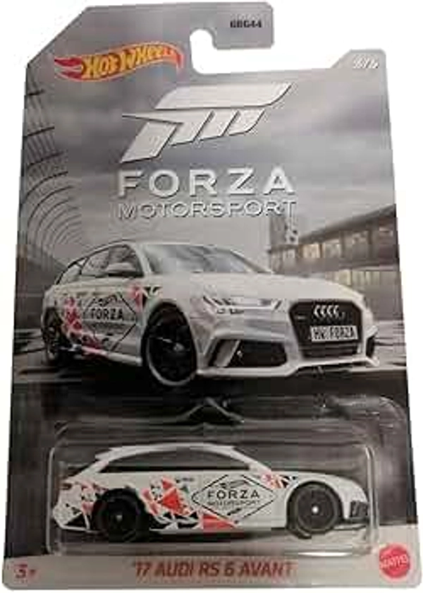 Hot Wheels 17 Audi RS 6 Avant Vehicle 1:64 Scale Car, Gift for Collectors & Kids Ages 3 Years Old & Up