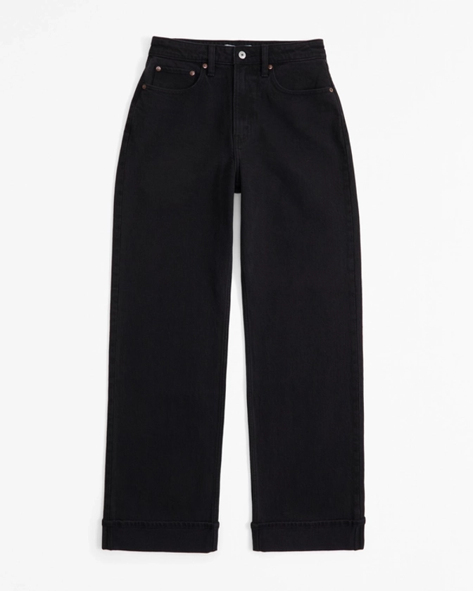 Femme Curve Love High Rise 90s Relaxed Jean | Femme Nouveautés | Abercrombie.com