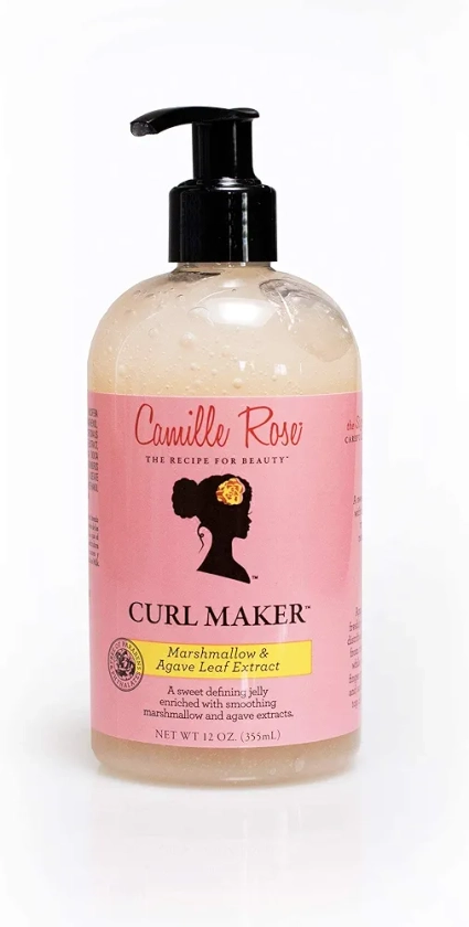 Camille Rose Curl Maker Defining Jelly, Marshmallow and Agave Leaf Extract, 355 ml (Pack of 1)