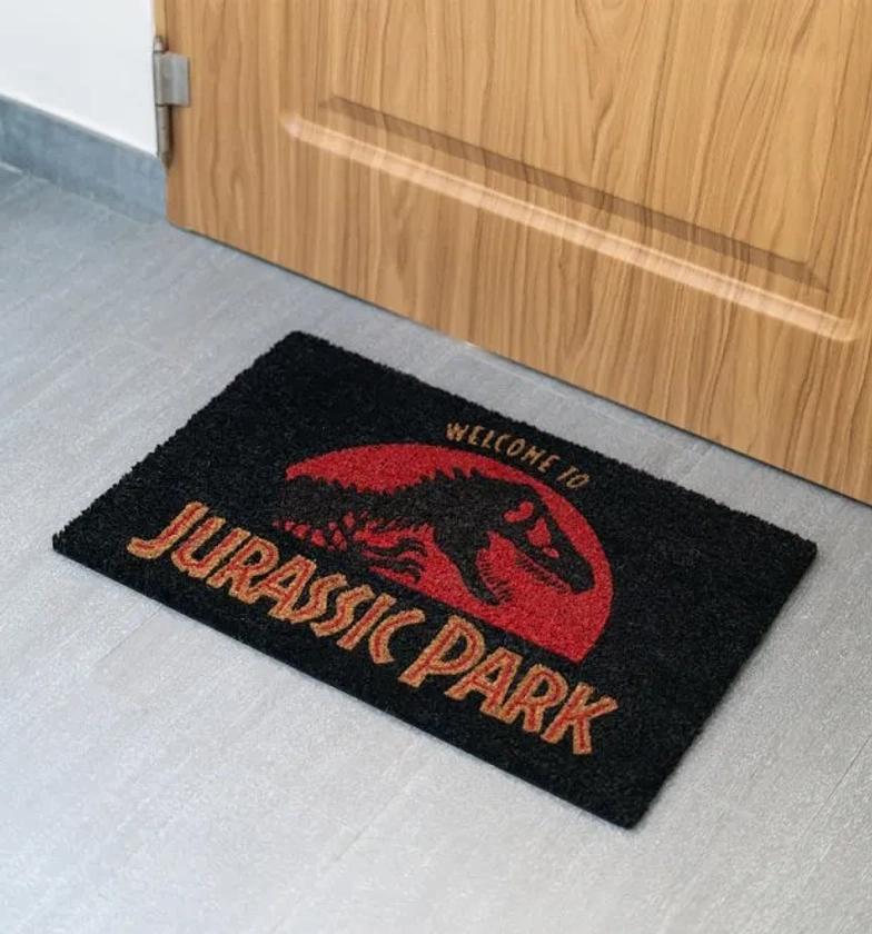 Jurassic Park Door Mat