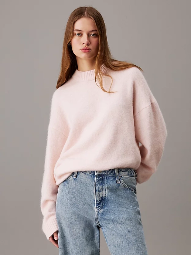 Relaxed Wool Blend Jumper Calvin Klein® | J20J224636TER