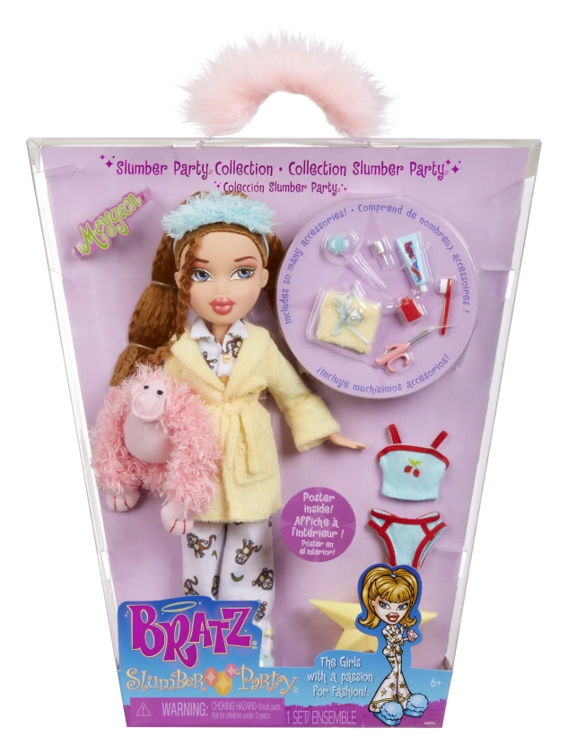 Bratz Muñeca de Fiesta Slumber, Meygan