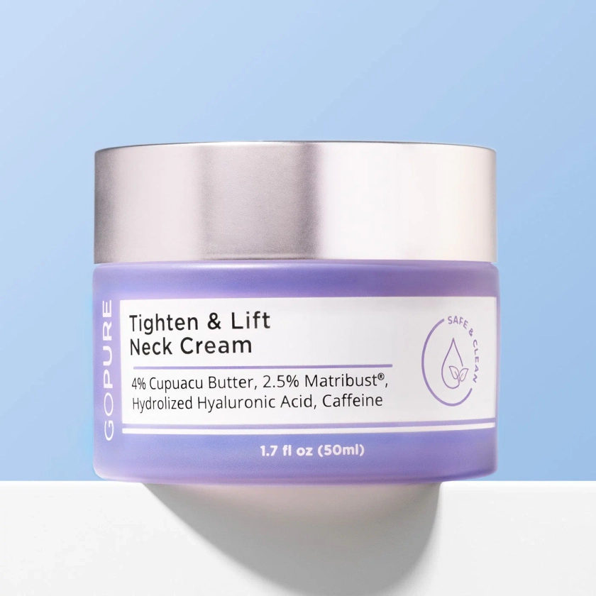 Exclusive Offer: Tighten & Lift Neck Cream | goPure Beauty | Skin Cream | Lotion & Moisturizer