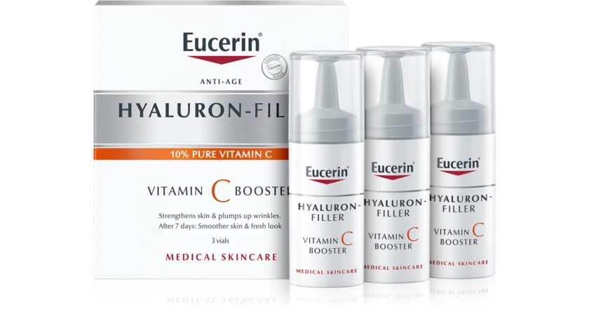 Eucerin Hyaluron-Filler Vitamin C Booster sérum anti-rides éclat à la vitamine C | notino.fr