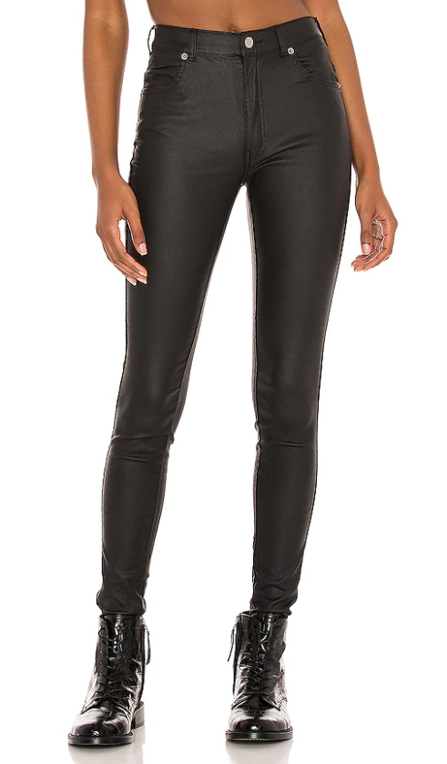 Dr. Denim Lexy Skinny in Black Metal | REVOLVE