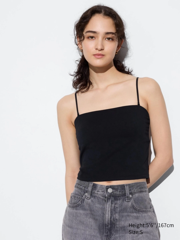 Top Court AIRism Soutien-Gorge Intégré pour Femme | UNIQLO FR