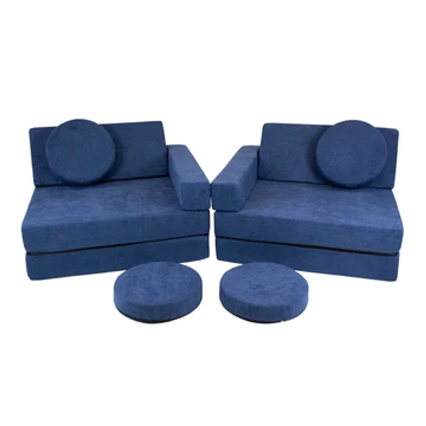 Soft Play Sofa - Navy