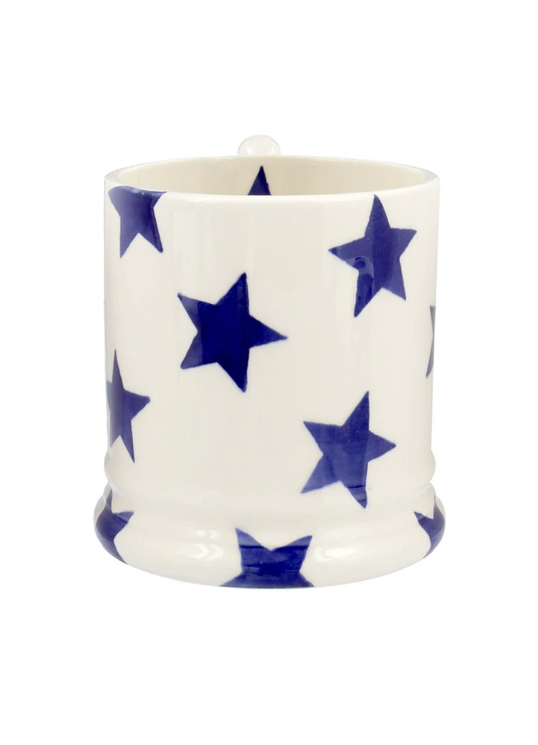 Seconds Blue Star 1/2 Pint Mug