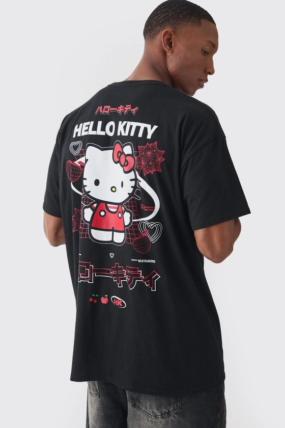 T-shirt oversize à imprimé Hello Kitty