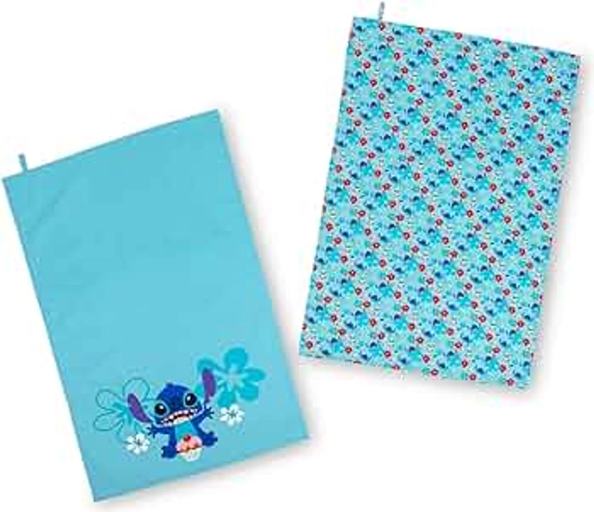 Disney Lilo& Stitch Kitchen Tea Towels | Set of 2